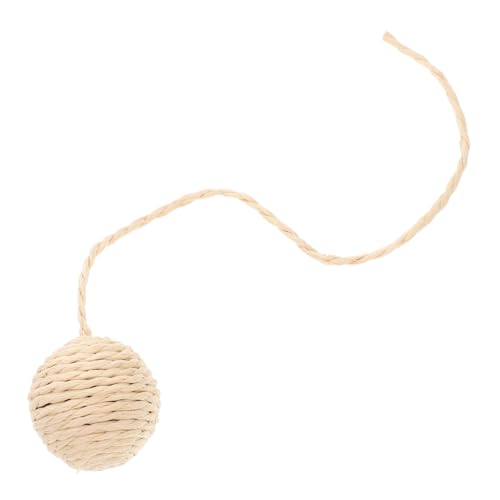 Alasum Katzenspielzeug mit Glocken Sisal Seil Bälle für Kratzsäulen Interaktive Kauspielzeuge für Kätzchen Spaßige Katzenaccessoires für Kratzen Ersatzset Cremefarben Alasum Katzenspielzeug mit Glocken Sisal Seil Bälle für Kratzsäulen Interaktive Kauspielzeuge für Kätzchen Spaßige Katzenaccessoires für Kratzen Ersatzset Cremefarben von Alasum