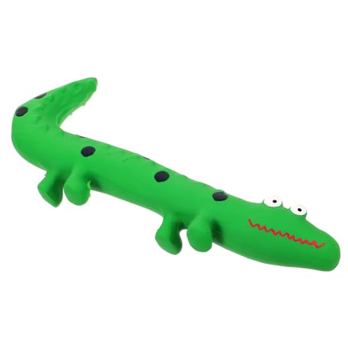 Alasum Langlebiges Hundespielzeug aus Latex in Eidechsenform Quietschendes Kauspielzeug für Kleine und Mittlere Hunde Interaktives Molaren zur Zahnpflege und Gesundem Kauvergnügen von Alasum
