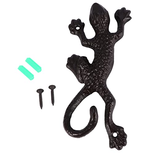 Alasum Metal Gecko Wandkunst Robuster Haken für Blumenampeln und Dekoration im Innen und Außenbereich Einzigartiges Gecko Design Belastbar und rutschfest für Ihre Wandgestaltung Alasum Metal Gecko Wandkunst Robuster Haken für Blumenampeln und Dekoration im Innen und Außenbereich Einzigartiges Gecko Design Belastbar und rutschfest für Ihre Wandgestaltung von Alasum