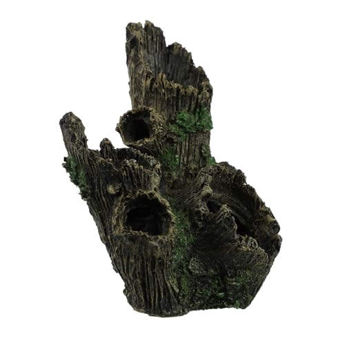 Alasum Natürliche Aquarium Dekoration Resin Fischhöhle Versteck Baumwurzel Ornament für Fische und Garnelen Langlebig Farbecht als Versteck und Landschaftselement im Fischtank Alasum Natürliche Aquarium Dekoration Resin Fischhöhle Versteck Baumwurzel Ornament für Fische und Garnelen Langlebig Farbecht als Versteck und Landschaftselement im Fischtank von Alasum
