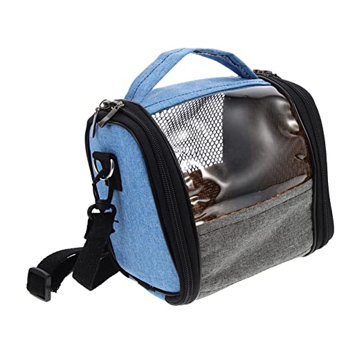 Alasum Papageien Tragetasche Atmungsaktive Transporttasche für Haustiervögel Outdoor Reise Käfig Praktischer Vogelträger für Sightseeing Camping und Reisen Kleine mit Sichtfenster Blau Alasum Papageien Tragetasche Atmungsaktive Transporttasche für Haustiervögel Outdoor Reise Käfig Praktischer Vogelträger für Sightseeing Camping und Reisen Kleine mit Sichtfenster Blau von Alasum