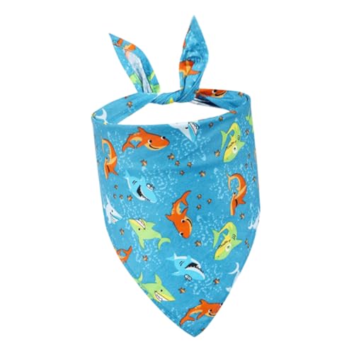 Alasum Sommerliches Hundebandana aus Polyester Waschbar Leichtes Dreieckstuch mit Pflanzenmuster Bequemes Halstuch für Kleine bis Große Hunde Accessoire für Hundegeburtstag und Party Alasum Sommerliches Hundebandana aus Polyester Waschbar Leichtes Dreieckstuch mit Pflanzenmuster Bequemes Halstuch für Kleine bis Große Hunde Accessoire für Hundegeburtstag und Party von Alasum
