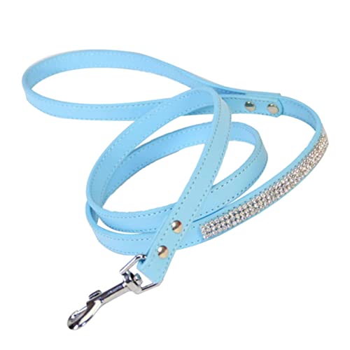 Alasum Strassleine elegant Haustierzubehör Hund Laufkette für Katzen oder Hunde Produkt Hundeleine mit Strass besetzt Farbe Correa para Perros Leine für Welpen Hundeleine trainieren Blau Alasum Strassleine elegant Haustierzubehör Hund Laufkette für Katzen oder Hunde Produkt Hundeleine mit Strass besetzt Farbe Correa para Perros Leine für Welpen Hundeleine trainieren Blau von Alasum