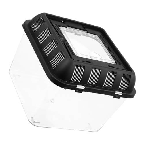 Alasum Transparente Reptilien Fütterungsbox für Haustiere Zuchtkäfig für Schildkröten Eidechsen und Frösche mit Atmungsaktiven Löchern und Bruchsicherem Design für Tierzüchter Alasum Transparente Reptilien Fütterungsbox für Haustiere Zuchtkäfig für Schildkröten Eidechsen und Frösche mit Atmungsaktiven Löchern und Bruchsicherem Design für Tierzüchter von Alasum