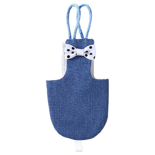 Alasum Vogelwindel Small Bird Diaper aus Atmungsaktiver Papagei Fluganzug Waschbare Vogelkostüm für Wellensittiche Nymphensittiche und Kleine Ziervögel und Langlebig von Alasum