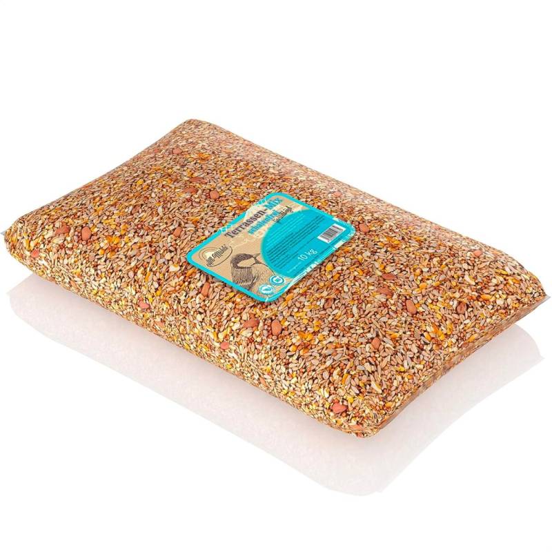 10 kg Lyra Pet® Streufutter aus der ALB-MÜHLE Terrassen-Mix schalenfrei von Alb-Mühle