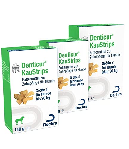 Denticur Kau-Strips, für Hunde über 30 kg von Albrecht