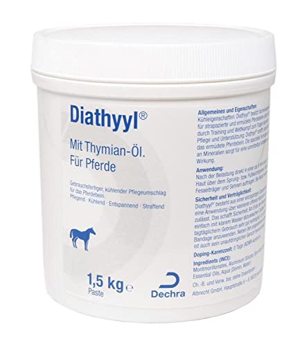 Albrecht Dechra - Diathyyl kühlender Pflegeumschlag für Pferde 1,5 kg von Albrecht