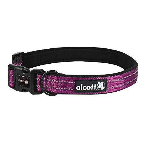 Alcott Adventure Halsband für Hunde, Extra Large, violett von alcott