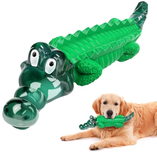 Hundespielzeug, unzerstörbares Kauspielzeug für aggressive Kauer, sicheres, langlebiges, langlebiges Hundespielzeug für mittelgroße und große Langeweile – Zahnbürste, Zahnpflege Hundespielzeug, unzerstörbares Kauspielzeug für aggressive Kauer, sicheres, langlebiges, langlebiges Hundespielzeug für mittelgroße und große Langeweile – Zahnbürste, Zahnpflege von Aleath