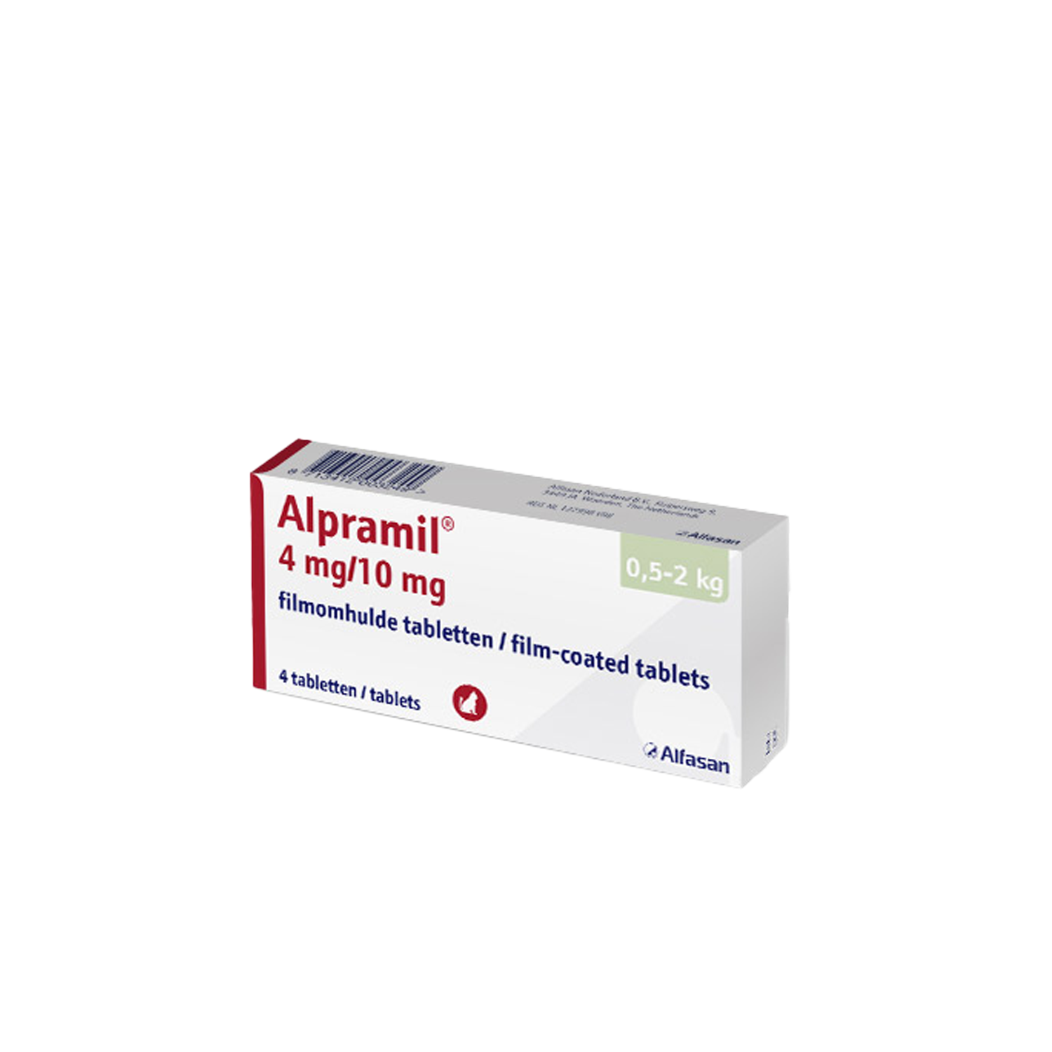 Alpramil Entwurmung - Große Katze - 4 Tabletten Alpramil Entwurmung - Große Katze - 4 Tabletten von Alfasan