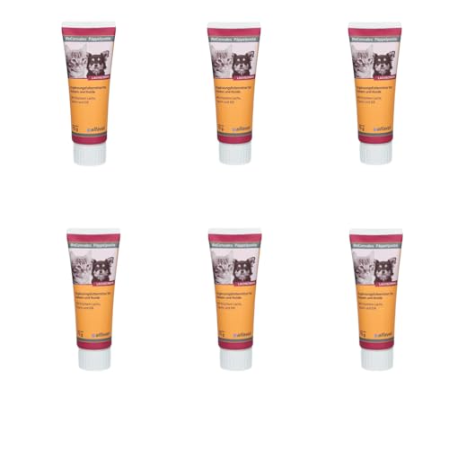 Alfavet ReConvales Päppelpaste, 6er Pack, Ergänzungsfuttermittel für kleine Hunde und Katzen, bei Untergewicht, 6 Tuben à 75g von Alfavet