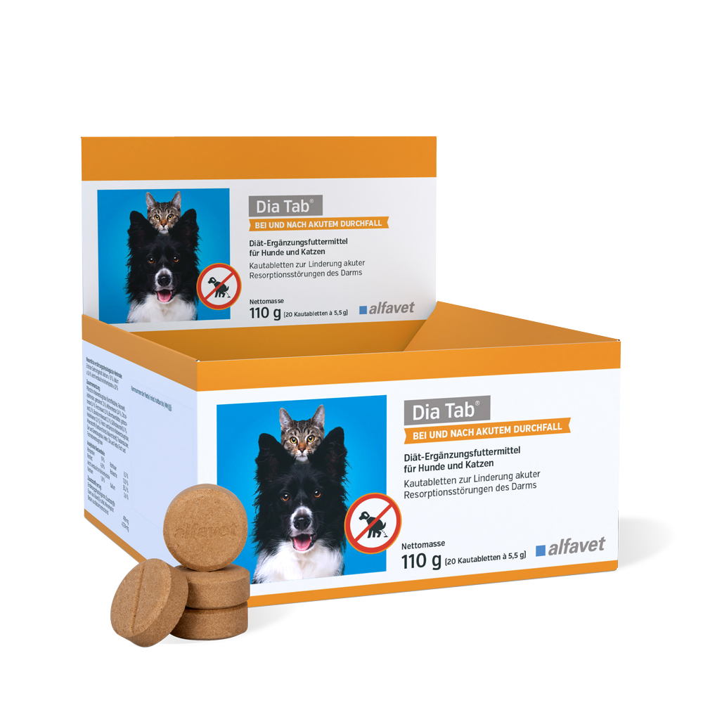 DIA TAB Kautabletten - 20 x 5,5 g DIA TAB Kautabletten - 20 x 5,5 g von Alfavet