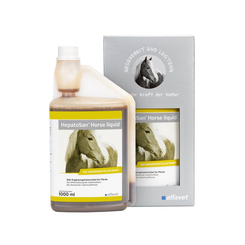 HepatoSan Horse Liquid - 1 Liter HepatoSan Horse Liquid - 1 Liter von Alfavet