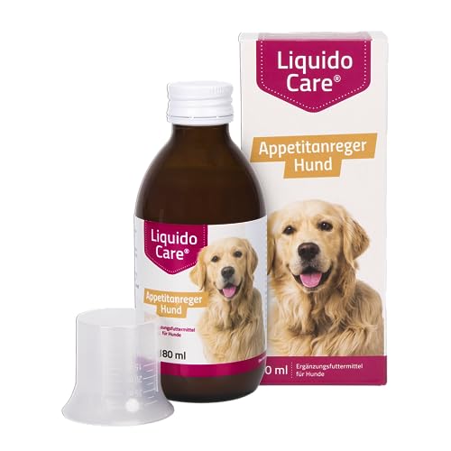 LiquidoCare Appetitanreger Hund, Tonikum bei Appetitlosigkeit und Untergewicht in der Rekonvaleszenz, Diät Ergänzungsfuttermittel 180ml LiquidoCare Appetitanreger Hund, Tonikum bei Appetitlosigkeit und Untergewicht in der Rekonvaleszenz, Diät Ergänzungsfuttermittel 180ml von Liquidocare
