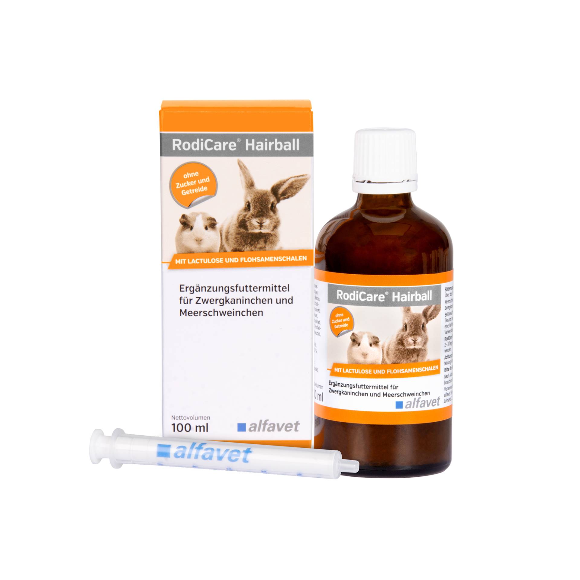 RodiCare Hairball - Flüssigkeit - 100 ml von Alfavet