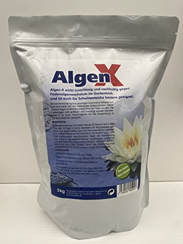 Algen-X Fadenalgenstopp - Algenvernichter für Teichpflege und Aquarienpflege (5 kg) von Algen-X