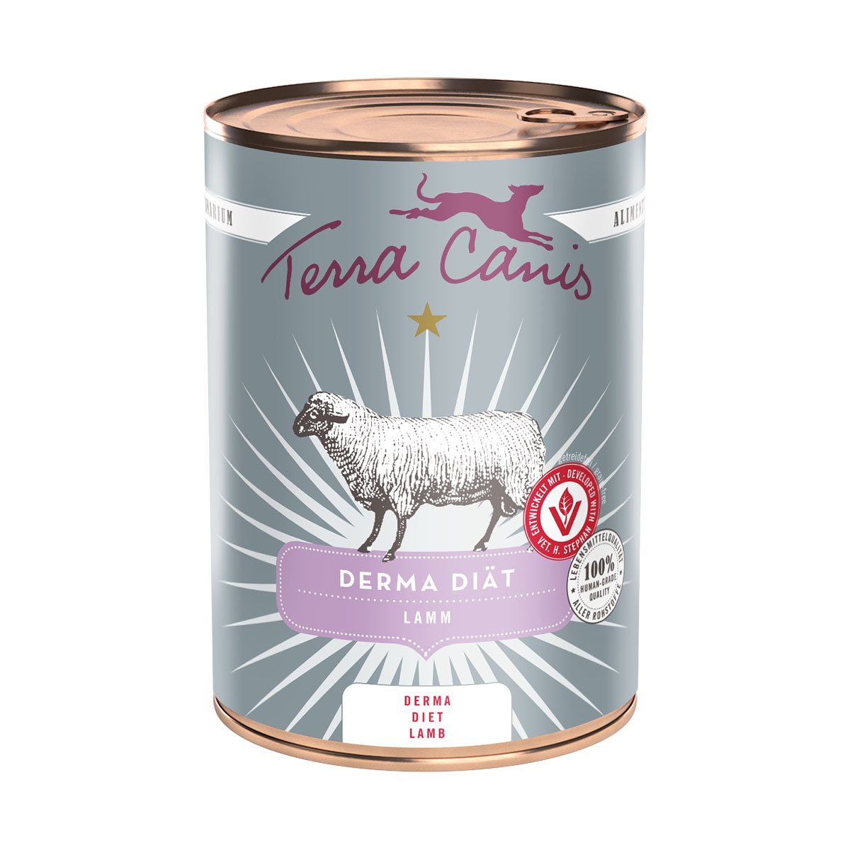 Terra Canis AliVet Derma Diät Lamm 6x400g von AliVet