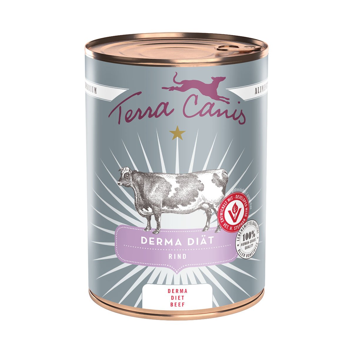 Terra Canis AliVet Derma Diät Rind 6x400g von AliVet