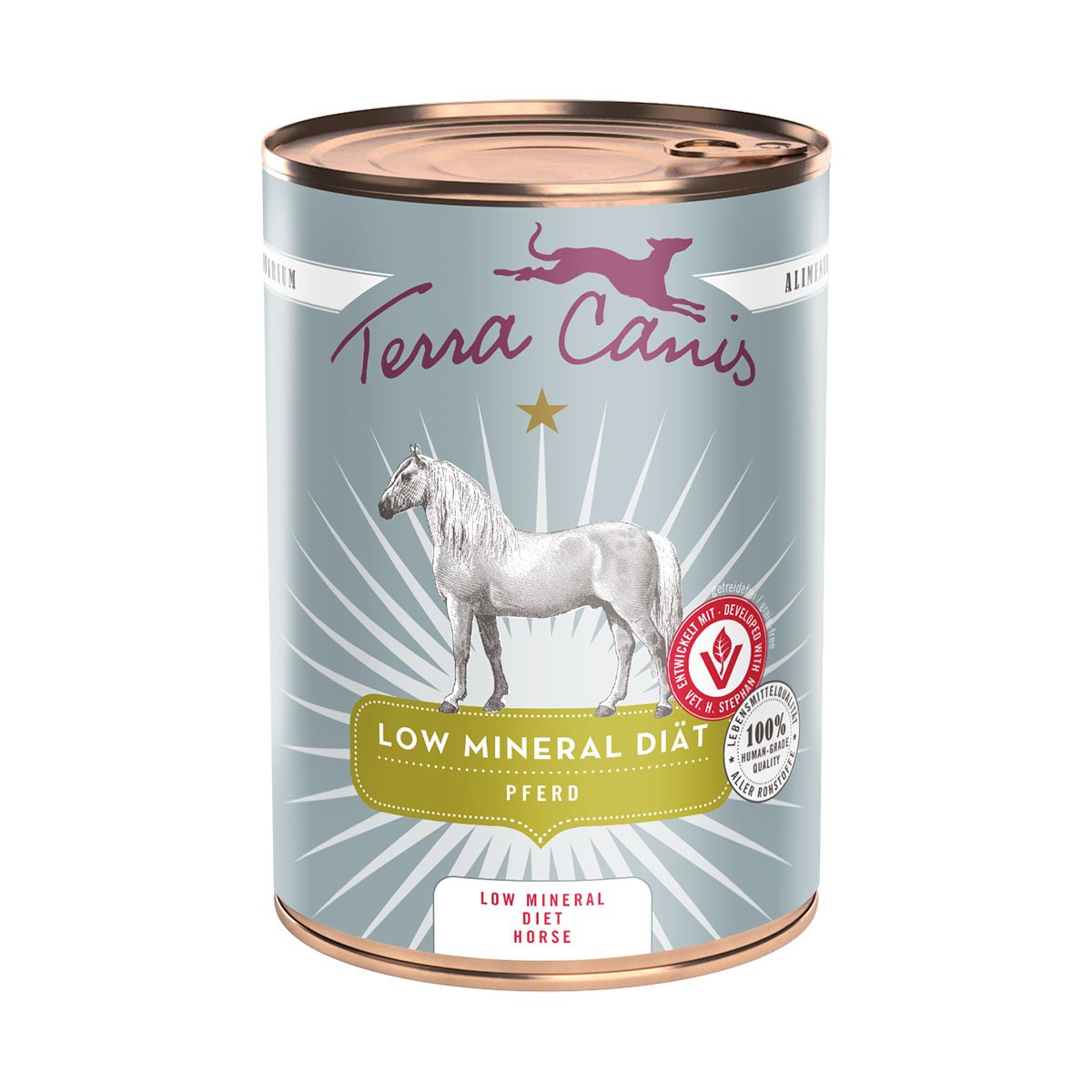 Terra Canis AliVet Low Mineral Pferd 6x400g von AliVet