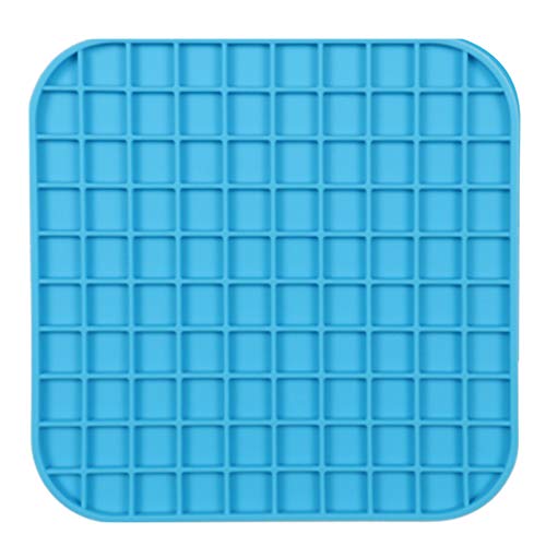 Aliaga Hundefuttermatte, Silikonfutterschale, Leckpad, Dosiermatte für Hunde, langsame Futterschalen für Hunde und Katzen-1 Aliaga Hundefuttermatte, Silikonfutterschale, Leckpad, Dosiermatte für Hunde, langsame Futterschalen für Hunde und Katzen-1 von Aliaga
