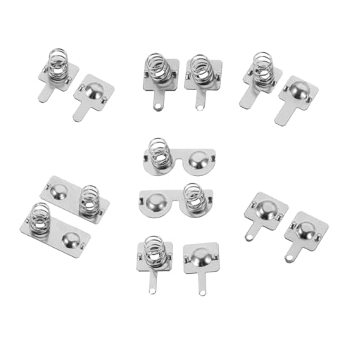 Alipis 1 Satz Batterie -Splitterspielzeug Batteriefedern Frühling Batterien Eisen Silber Alipis 1 Satz Batterie -Splitterspielzeug Batteriefedern Frühling Batterien Eisen Silber von Alipis