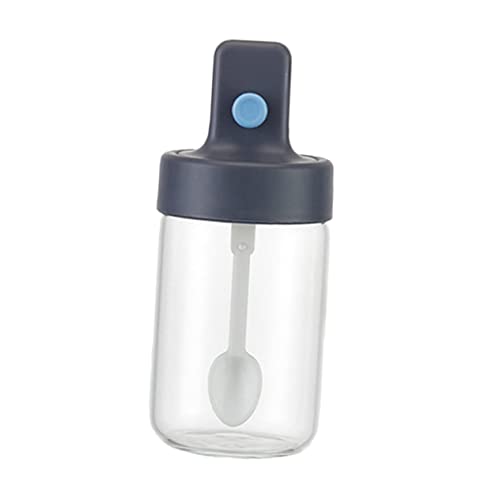 Alipis 1pc Küche Gewürz Glas Würze Spender Deckel Glas Gewürz Box und Leicht Zu Reinigen von Alipis