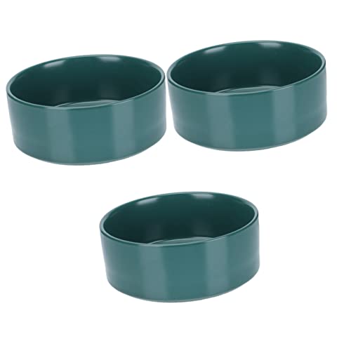 Alipis 3 Stück Keramikschüssel Japanische Suppenschüssel Mischschüsseln Keramik Japanische Ramenschüsseln Welpenwasserschüssel Keramikzuckerschüssel Keramikförmchen Hundefütterer von Alipis