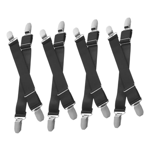 Alipis 8stücke Verstellbare Hosenbeinclips Für Motorradhosen Hosenbeingurt Mit Clips Clips Für Motorradstiefel Hosenbeingurte Zum Radfahren Motorradzubehör Stiefelgurte Beingurtclips von Alipis