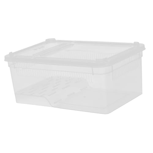 Alipis Kletterbox Für Haustiere Terrarium Spinne Mehlwurmbehälter Frosch Lebensraum Vogelspinnengehege Schildkröten Tank Set Haustier Schildkrötenzucht Schlangenkäfig Wanne von Alipis