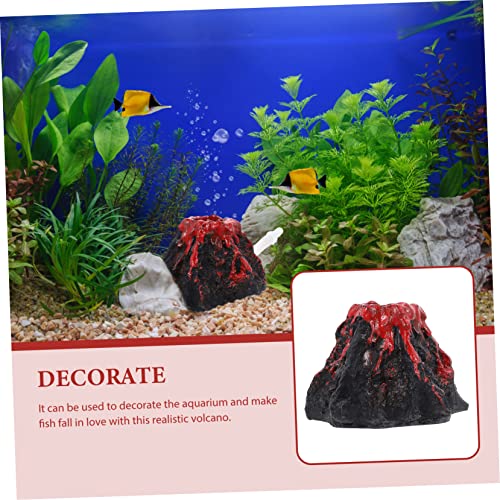 Alipis Realistische Aquarium Deko mit Aquarium Bubbler Resin Unterwasser Statue für Fischbecken Sichere Wasserqualität Kleine Natürlicher Versteckplatz für Fische von Alipis