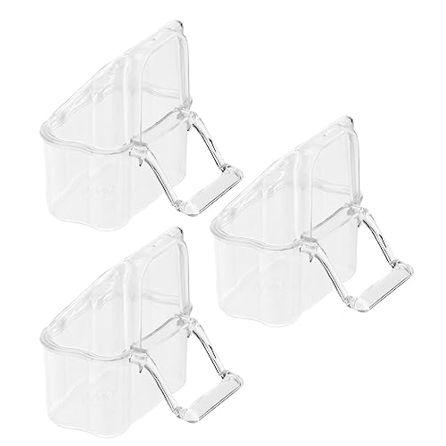 Alipis 3er-Packung Futterbox Für Papageien Vogel Abfall Vogel Tasse Vögel Essen Halter Wasserspender Für Vögel Futterautomat Für Haustiere Papagei Schüssel Die Vögel Füttern Trinkbrunnen Alipis 3er-Packung Futterbox Für Papageien Vogel Abfall Vogel Tasse Vögel Essen Halter Wasserspender Für Vögel Futterautomat Für Haustiere Papagei Schüssel Die Vögel Füttern Trinkbrunnen von Alipis