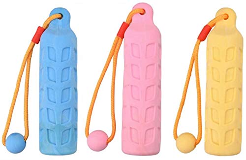 Alivisa Hund Gummi Chew Spielzeug Set Hundekugel Spielzeug, Hundeknochen-Spielzeug Hund saubere Zähne Seil Eva für Puppy Small Medium Large Hunde,A7-17.5x4.5cm von Alivisa