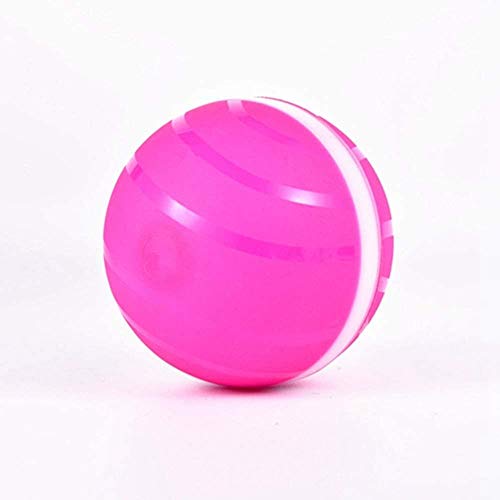 Alivisa LED Rolling Ball Spielzeug-Hund Silikon glühende Bälle Spielzeug Haustier-Spielzeug leuchten Interactive Kugel Chew für Hunde Spielzeug Pet Supplies Beißen und Katzen,Rosa von Alivisa