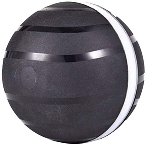 Alivisa LED Rolling Ball Spielzeug-Hund Silikon glühende Bälle Spielzeug Haustier-Spielzeug leuchten Interactive Kugel Chew für Hunde Spielzeug Pet Supplies Beißen und Katzen,schwarz von Alivisa