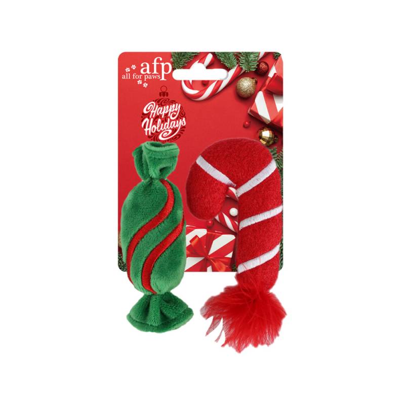 AFP Happy Holidays Süßigkeiten & Zuckerstange AFP Happy Holidays Süßigkeiten & Zuckerstange von All For Paws