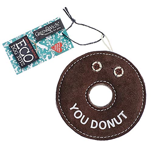 Green & Wilds Derrick Donut Eco Hundespielzeug von All-Green