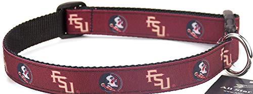 Collegiate Hundehalsband, Florida State Seminoles, Größe M von All Star Dogs