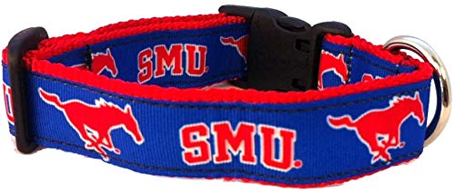 Collegiate Hundehalsband, Größe L, SMU Mustangs von All Star Dogs