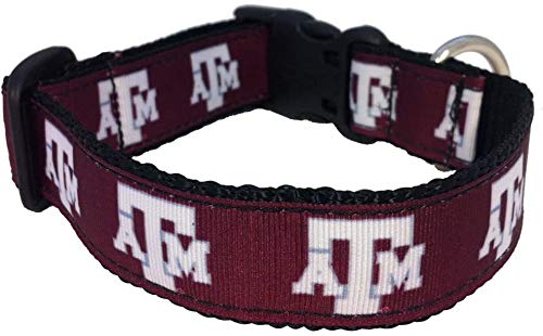 Collegiate Hundehalsband, Größe L, Texas A&M Aggies von All Star Dogs