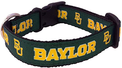 Collegiate Hundehalsband, Größe M, Baylor Bears von All Star Dogs