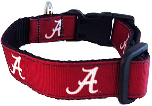 Collegiate Hundehalsband, groß, Alabama Crimson Tide von All Star Dogs