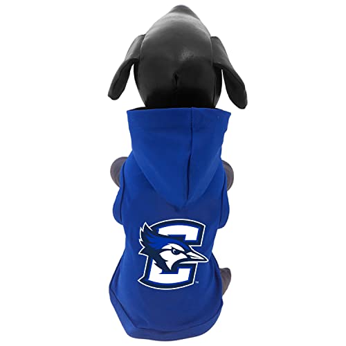 NCAA Creighton Bluejays Cotton Lycra Hooded Dog Shirt, XX-Large von All Star Dogs