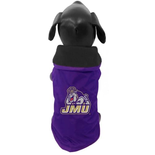 NCAA James Madison Dukes Hunde-Oberbekleidung, wetterfest, Größe M von All Star Dogs
