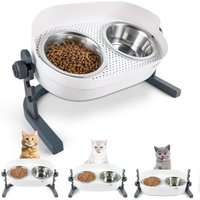 All for paws Katzennapf 3in1 Erhöhter Doppelnapf M von All for paws