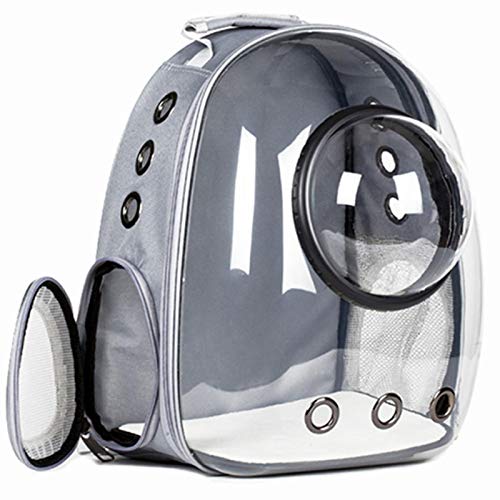 AllForYou 2020 Astronauter Fensterblase tragen Reisetasche Atmungsaktive Weltraumkapsel transparent Haustier trägertasche Hund Katze Rucksack von AllForYou