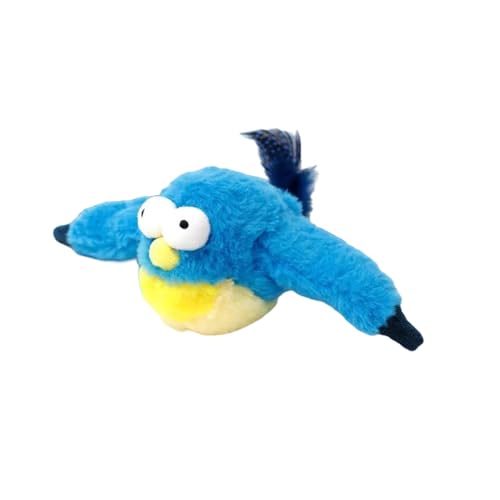 Allayu Flappy Cats Entertain Friend for Cat S Flappy Bird Toy Haustiere unterhalten Flatterspielzeug Multi Pet Flattern für Katzen von Allayu