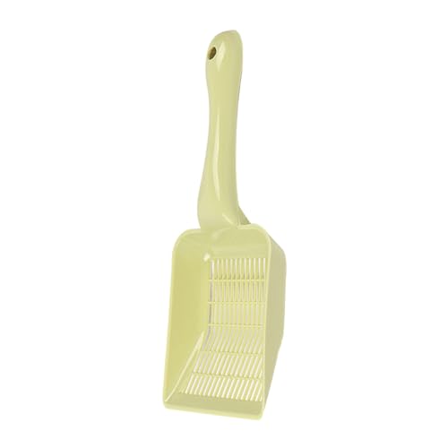 Allayu Katzenstreu Löffel Schaufel Set, gesund und hygienisch, bietet bequemen Platz für Haustiere, ABS Haustierstreuschaufel, Gelbgrün Allayu Katzenstreu Löffel Schaufel Set, gesund und hygienisch, bietet bequemen Platz für Haustiere, ABS Haustierstreuschaufel, Gelbgrün von Allayu