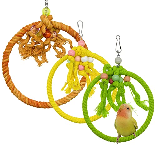 Allazone 3 Stück Vogelspielzeug, Bird Parrot Toys, Vogel Papagei Spielzeuge, Vogelschaukel Schaukel, Sitzstangen für Vögel Spielzeug Vogel Papagei Schaukel Spielzeug Allazone 3 Stück Vogelspielzeug, Bird Parrot Toys, Vogel Papagei Spielzeuge, Vogelschaukel Schaukel, Sitzstangen für Vögel Spielzeug Vogel Papagei Schaukel Spielzeug von Allazone