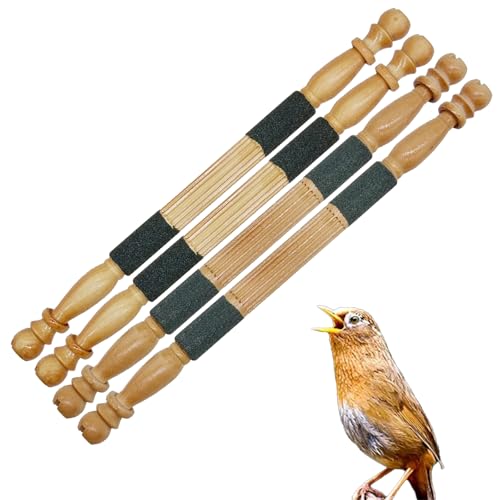 Allazone 4 Stück Sitzstangen Vögel, Sitzstangen für Vögel, Papagei Sitzstangen Spielzeug, Sitzstangen für Vogelkäfige, Vogelsitzstangen Holz Allazone 4 Stück Sitzstangen Vögel, Sitzstangen für Vögel, Papagei Sitzstangen Spielzeug, Sitzstangen für Vogelkäfige, Vogelsitzstangen Holz von Allazone